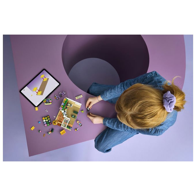 Lego 42693 Friends Negozio di Fiori Creativo Set Costruzioni 377 Pezzi 2 Minidoll Nova e Astrid da 7 Anni