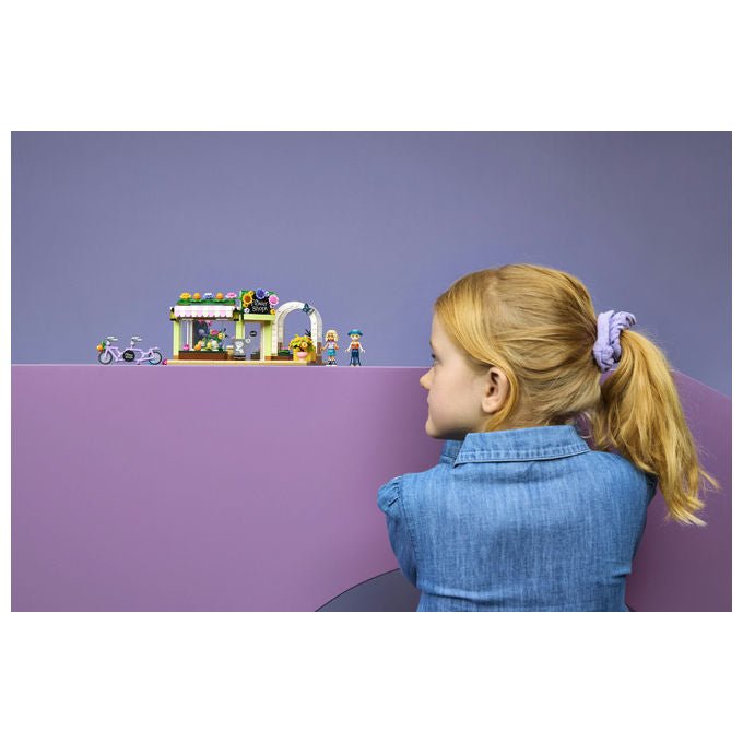 Lego 42693 Friends Negozio di Fiori Creativo Set Costruzioni 377 Pezzi 2 Minidoll Nova e Astrid da 7 Anni