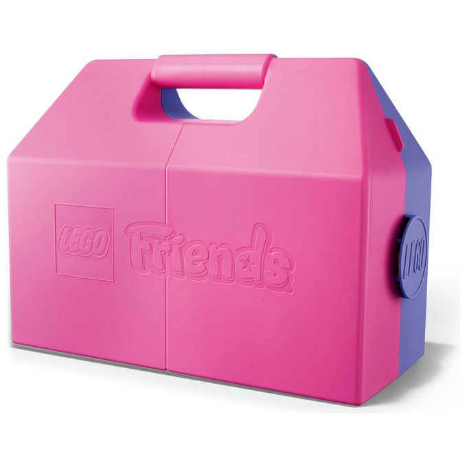 Lego 42697 Friends Valigetta Creativa Casa delle Bambole 355 pezzi 8 stanze 2 Mini Bamboline da 6 anni