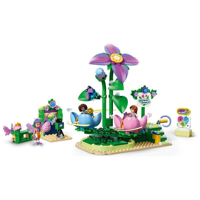 Lego 42702 Friends Giostra delle Tazze da Te' Floreali Set da Costruire 321 Pezzi 3 Mini Bamboline 7+