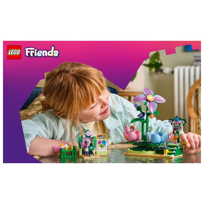 Lego 42702 Friends Giostra delle Tazze da Te' Floreali Set da Costruire 321 Pezzi 3 Mini Bamboline 7+