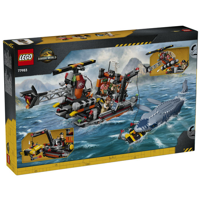 Lego 77983 Attacco Alla Barca Del Dinosauro Mosasaurus 703 pezzi eta' 7+ colore Multicolore