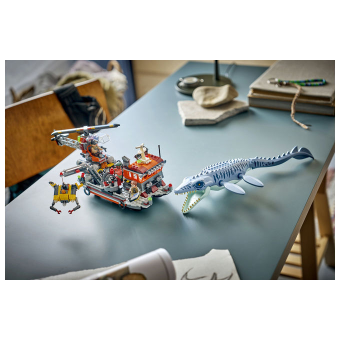 Lego 77983 Attacco Alla Barca Del Dinosauro Mosasaurus 703 pezzi eta' 7+ colore Multicolore