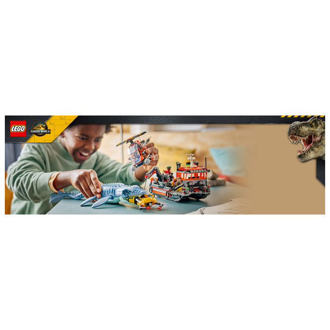 Lego 77983 Attacco Alla Barca Del Dinosauro Mosasaurus 703 pezzi eta' 7+ colore Multicolore