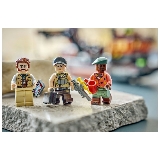 Lego 77983 Attacco Alla Barca Del Dinosauro Mosasaurus 703 pezzi eta' 7+ colore Multicolore