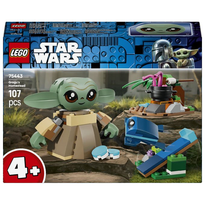 LEGO, Star Wars La Casa di Grogu, Set Costruzioni, 107 Pezzi