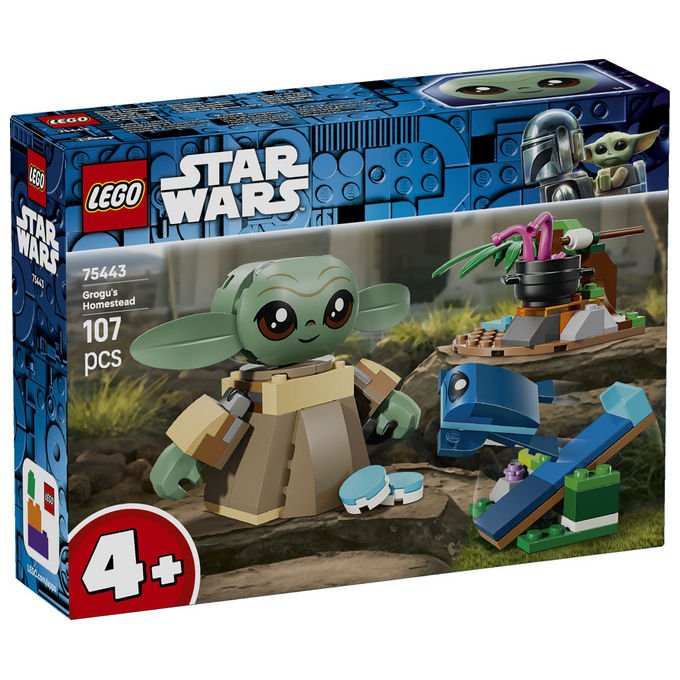 LEGO, Star Wars La Casa di Grogu, Set Costruzioni, 107 Pezzi