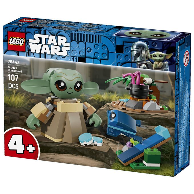LEGO, Star Wars La Casa di Grogu, Set Costruzioni, 107 Pezzi