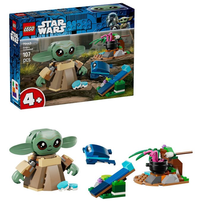 LEGO, Star Wars La Casa di Grogu, Set Costruzioni, 107 Pezzi