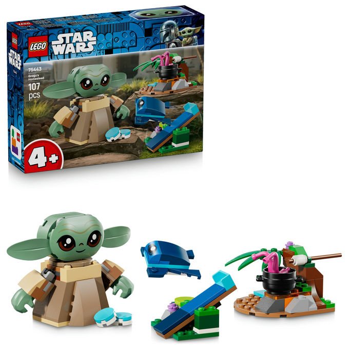 LEGO, Star Wars La Casa di Grogu, Set Costruzioni, 107 Pezzi
