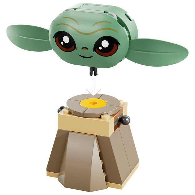 LEGO, Star Wars La Casa di Grogu, Set Costruzioni, 107 Pezzi