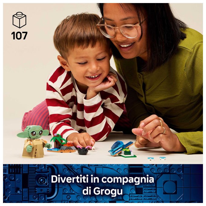 LEGO, Star Wars La Casa di Grogu, Set Costruzioni, 107 Pezzi