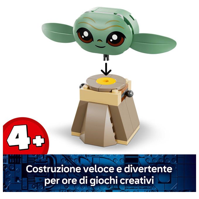 LEGO, Star Wars La Casa di Grogu, Set Costruzioni, 107 Pezzi