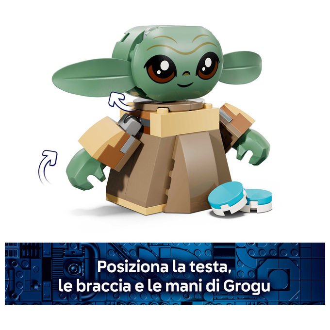 LEGO, Star Wars La Casa di Grogu, Set Costruzioni, 107 Pezzi