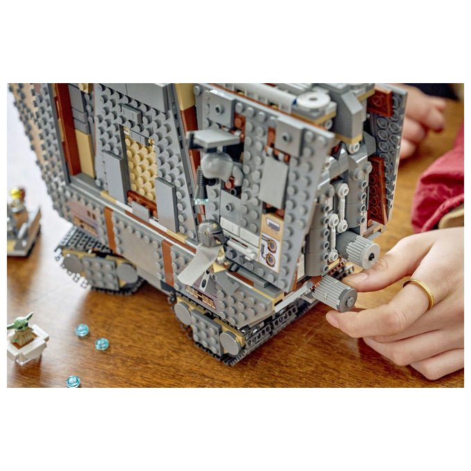 Lego 75453 Sandcrawler e Mudhorn Offworld Set da Costruzione 1683 pezzi con 5 Minifigure e Mudhorn Snodabile colore Multicolore
