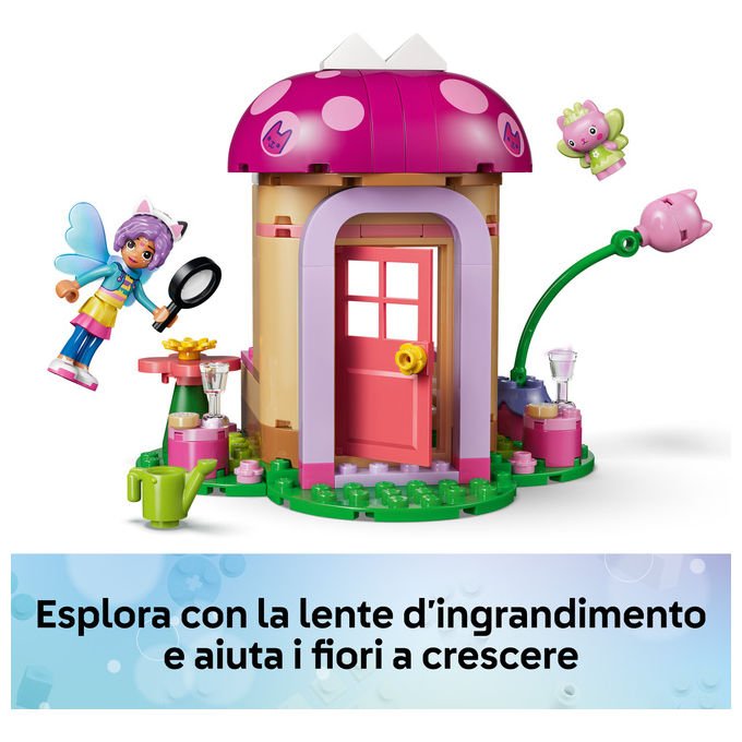 Lego 11212 Casa in Giardino di Gattina Fatina Gabby's Dollhouse 103 pezzi colore Multicolore