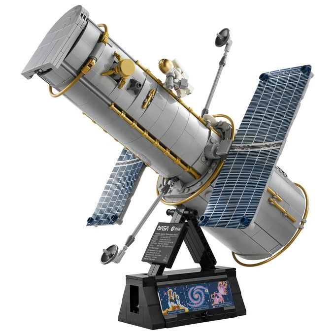 Lego 11382 Icons Telescopio Spaziale Hubble 1252 pezzi dimensioni 32x38x38 cm colore Multicolore