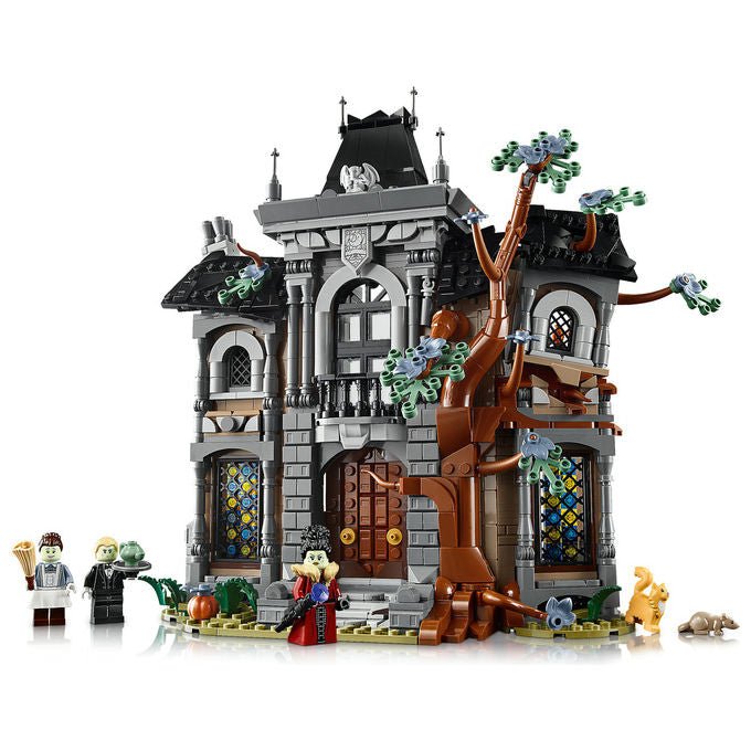 Lego 11383 Icons Kit di Modellismo per Adulti con 1420 Pezzi Minifigure Fosforescenti e Interni Gotici colore Nero