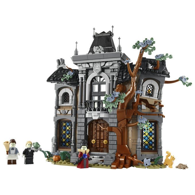 Lego 11383 Icons Kit di Modellismo per Adulti con 1420 Pezzi Minifigure Fosforescenti e Interni Gotici colore Nero