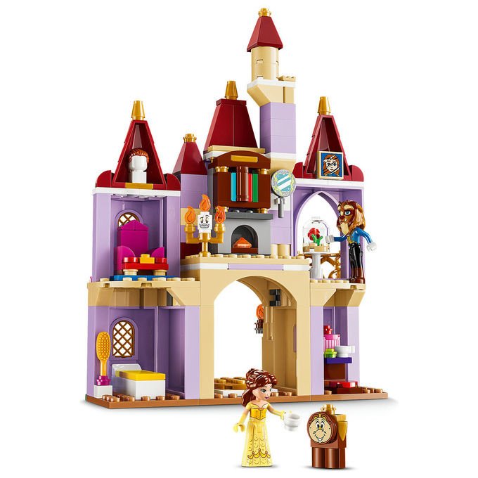 Lego 43289 Disney Princess Belle e il Castello Incantato della Bestia Set Costruzioni 254 pezzi 4 Personaggi per Bambini 5 anni