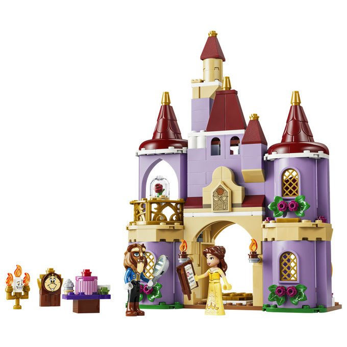 Lego 43289 Disney Princess Belle e il Castello Incantato della Bestia Set Costruzioni 254 pezzi 4 Personaggi per Bambini 5 anni