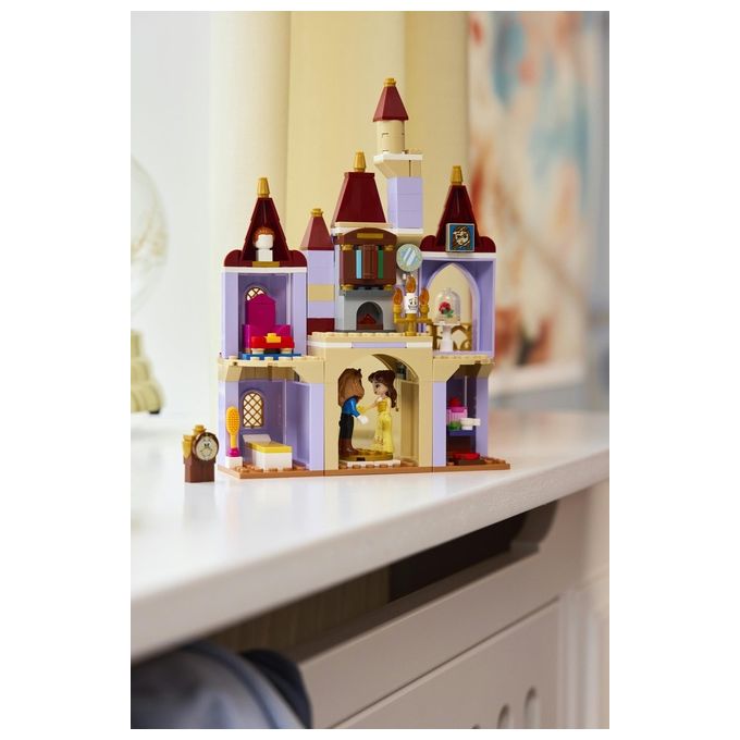 Lego 43289 Disney Princess Belle e il Castello Incantato della Bestia Set Costruzioni 254 pezzi 4 Personaggi per Bambini 5 anni