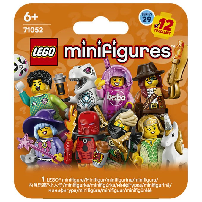 Lego 71052 Minifigures Serie 29 Scatola a Sorpresa 1 di 12 Personaggi da Collezione per Bambini dai 6 Anni