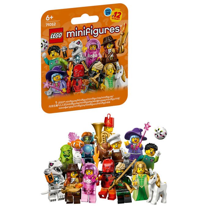 Lego 71052 Minifigures Serie 29 Scatola a Sorpresa 1 di 12 Personaggi da Collezione per Bambini dai 6 Anni