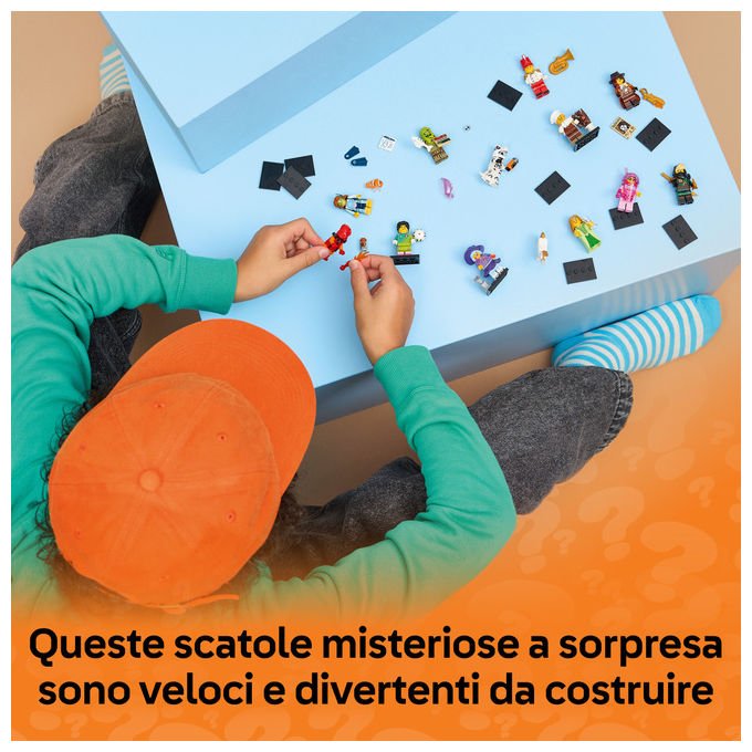 Lego 71052 Minifigures Serie 29 Scatola a Sorpresa 1 di 12 Personaggi da Collezione per Bambini dai 6 Anni