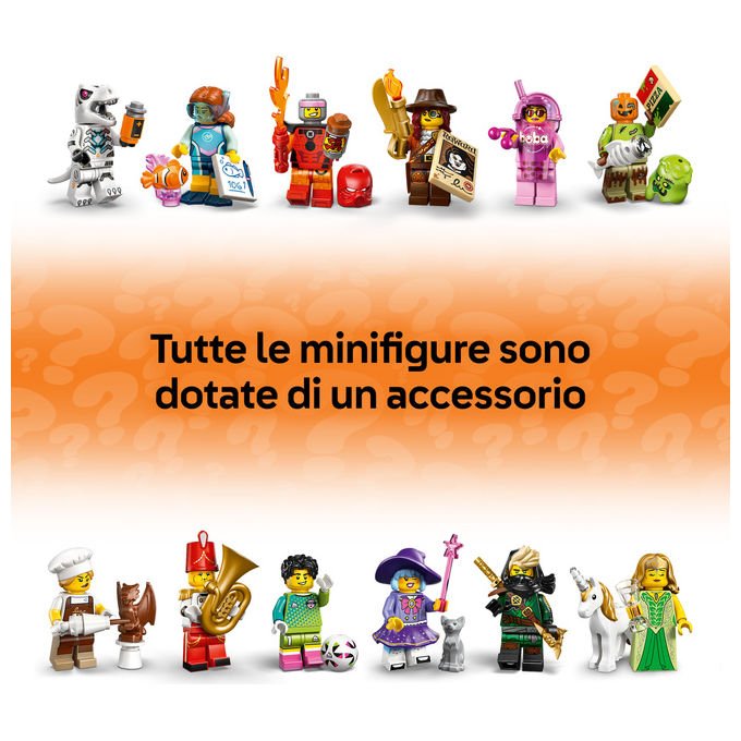 Lego 71052 Minifigures Serie 29 Scatola a Sorpresa 1 di 12 Personaggi da Collezione per Bambini dai 6 Anni