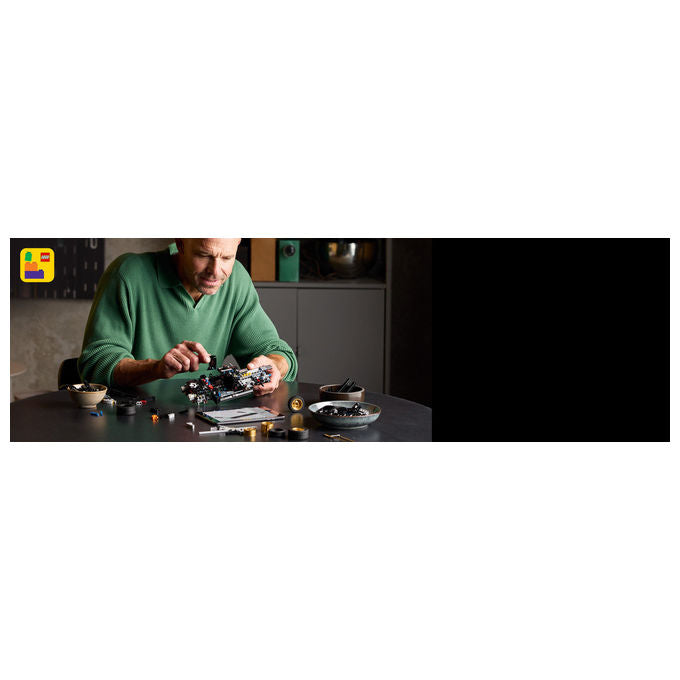 Lego 42223 Technic Auto da Corsa Ford GT40 MKII 1966 Kit di Modellismo 793 Pezzi colore Multicolore