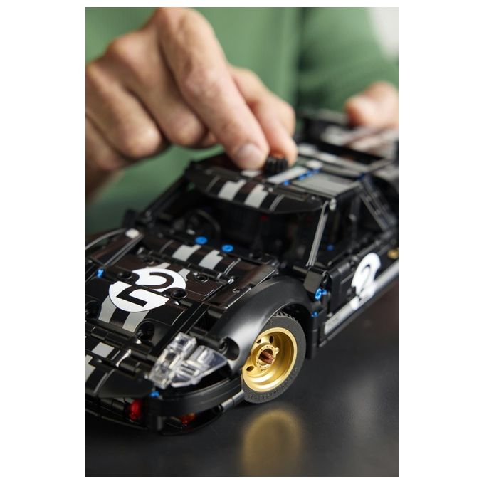 Lego 42223 Technic Auto da Corsa Ford GT40 MKII 1966 Kit di Modellismo 793 Pezzi colore Multicolore