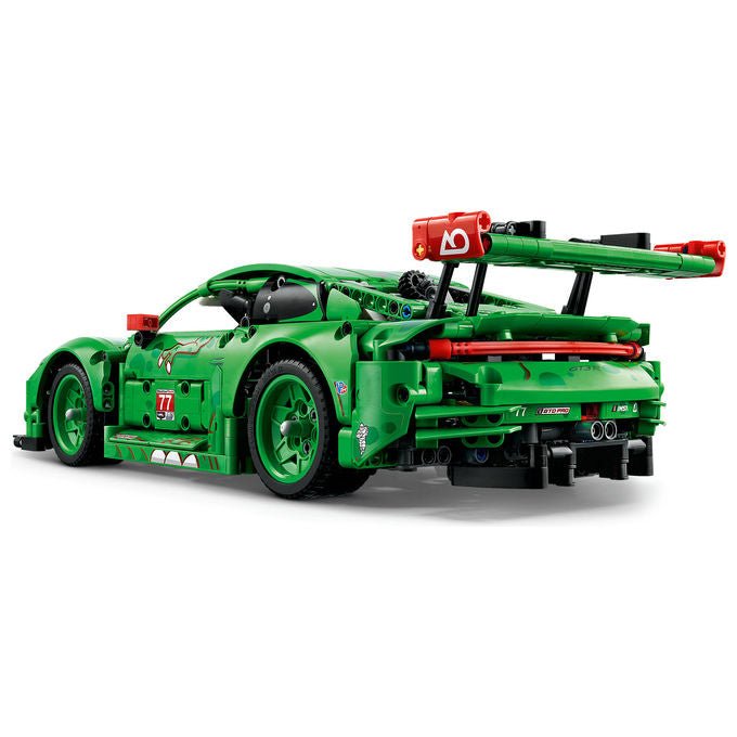 Lego 42224 Technic Auto Porsche 911 GT3 R REXY AO Racing con sterzo sospensioni differenziale portiere e bagagliaio apribili 1313 pezzi colore Multicolore