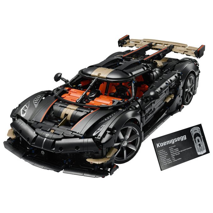 Lego 42232 Technic Kit di Modellismo per Adulti con 4104 Pezzi Motore V8 Pistoni Cambio 9 Rapporti Sospensioni Triplex Modalita' Ghost colore Multicolore