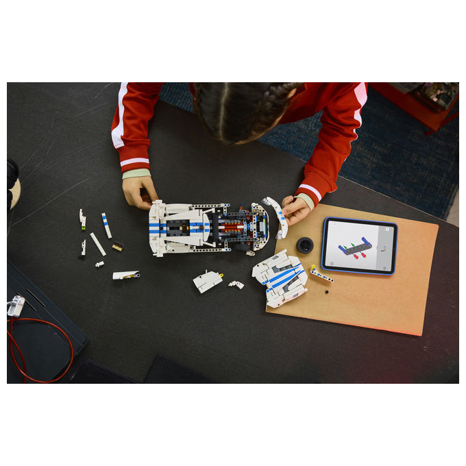 Lego 42234 Technic Auto Sportiva Dodge Viper GTS-R con Motore V10 Sterzo e Differenziale 805 pezzi colore Multicolore