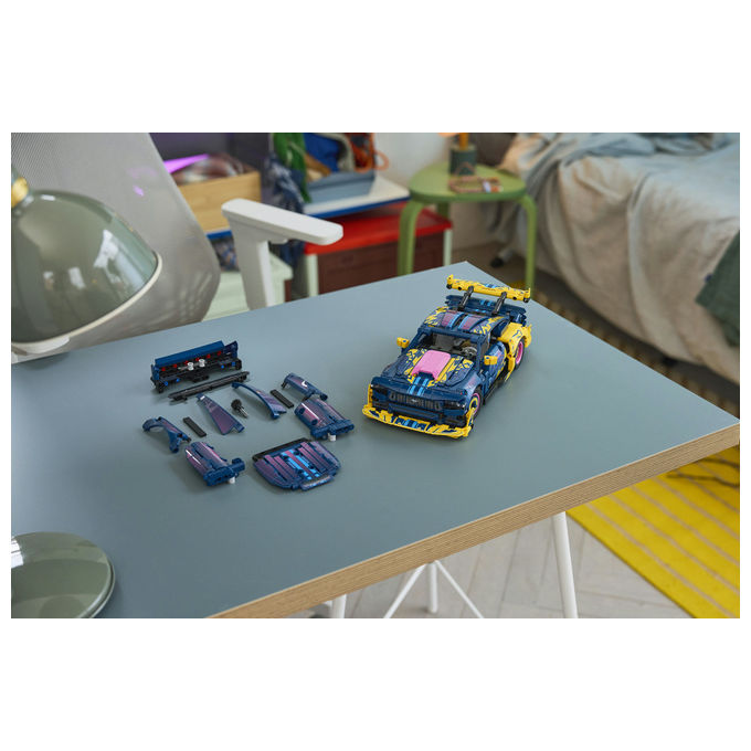 Lego 42236 Auto Ford Mustang GT Custom Garage Giocattolo con Motore V8 Sterzo HOG Parti Intercambiabili da 10+ colore Multicolore
