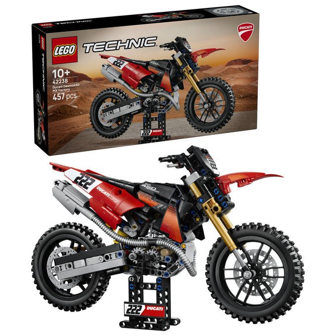 Lego 42238 Technic Moto da Costruzione con Dettagli Realistici 457 pezzi colore Multicolore