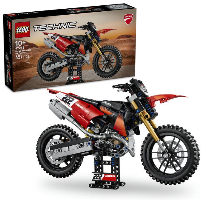 Lego 42238 Technic Moto da Costruzione con Dettagli Realistici 457 pezzi colore Multicolore