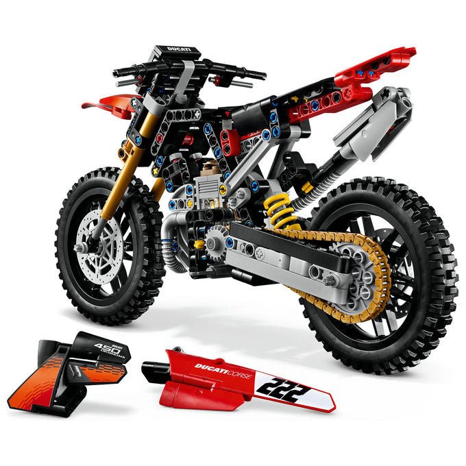Lego 42238 Technic Moto da Costruzione con Dettagli Realistici 457 pezzi colore Multicolore