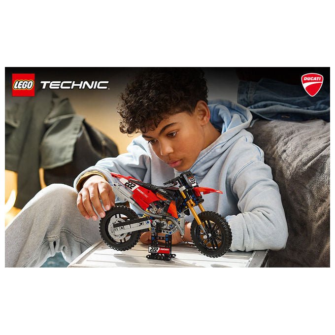 Lego 42238 Technic Moto da Costruzione con Dettagli Realistici 457 pezzi colore Multicolore