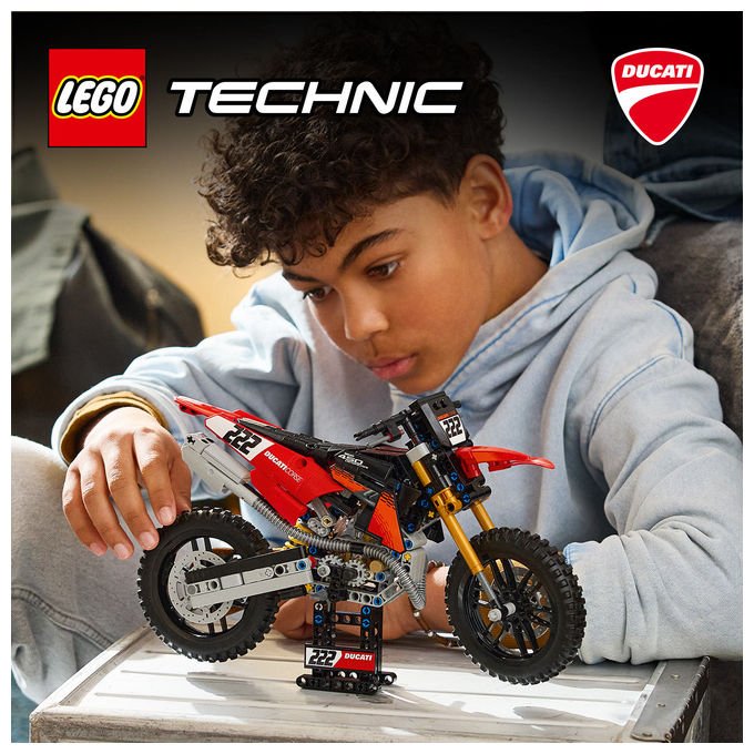 Lego 42238 Technic Moto da Costruzione con Dettagli Realistici 457 pezzi colore Multicolore