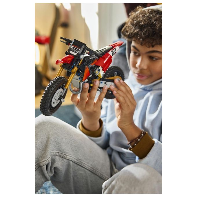 Lego 42238 Technic Moto da Costruzione con Dettagli Realistici 457 pezzi colore Multicolore