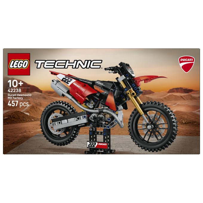 Lego 42238 Technic Moto da Costruzione con Dettagli Realistici 457 pezzi colore Multicolore
