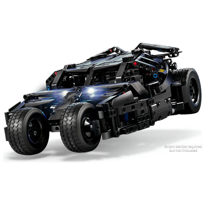 Lego 42239 Technic Batmobile Tumbler Giocattolo Telecomandato con Controllo App e Luci Funzionanti colore Nero