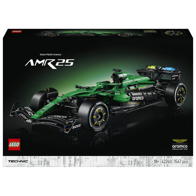 Lego 42240 Technic Auto F1 Aston Martin Aramco AMR24 Set da costruzione 1547 pezzi colore Multicolore