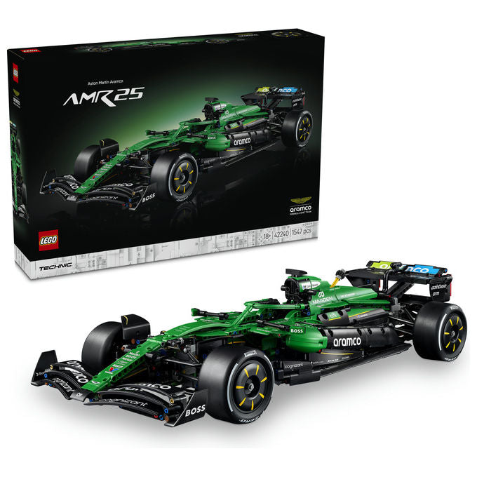Lego 42240 Technic Auto F1 Aston Martin Aramco AMR24 Set da costruzione 1547 pezzi colore Multicolore
