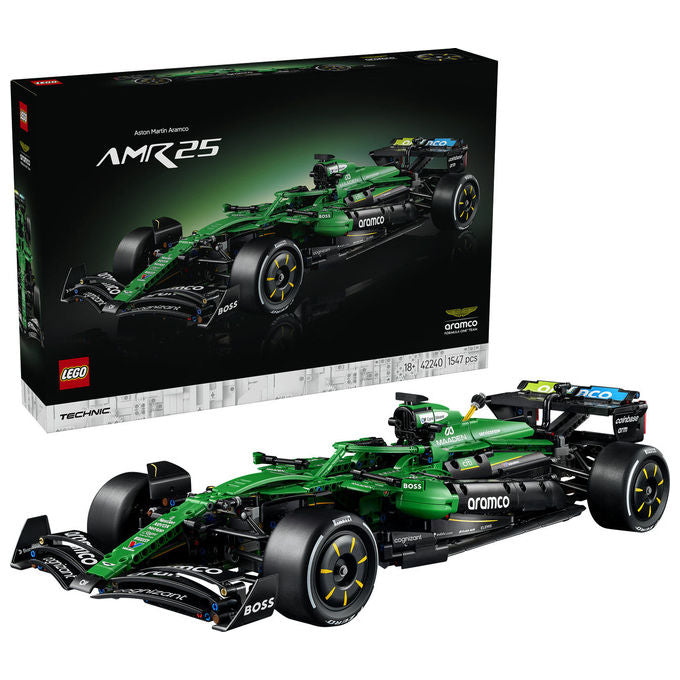 Lego 42240 Technic Auto F1 Aston Martin Aramco AMR24 Set da costruzione 1547 pezzi colore Multicolore
