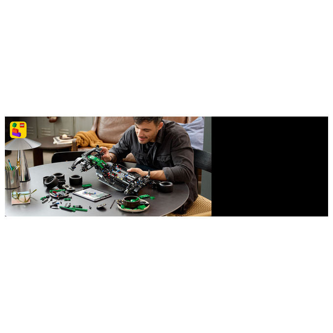 Lego 42240 Technic Auto F1 Aston Martin Aramco AMR24 Set da costruzione 1547 pezzi colore Multicolore