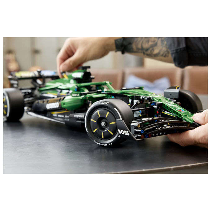 Lego 42240 Technic Auto F1 Aston Martin Aramco AMR24 Set da costruzione 1547 pezzi colore Multicolore