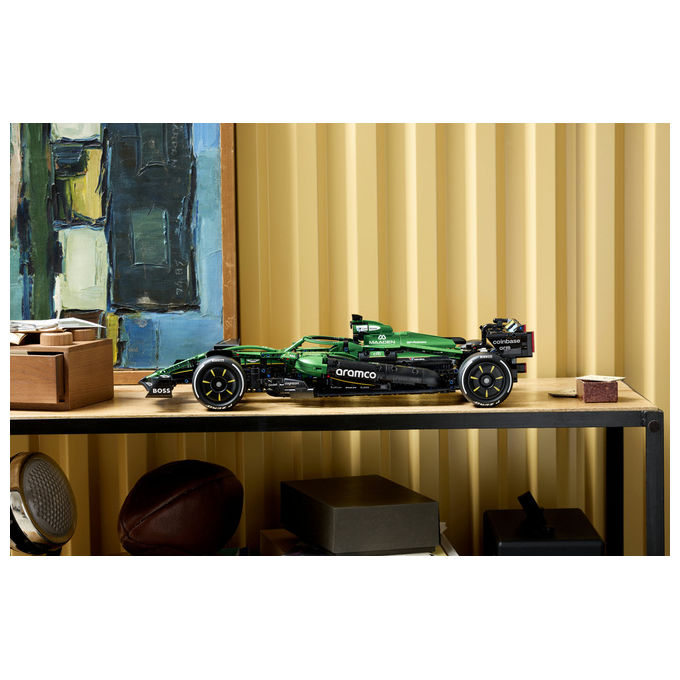 Lego 42240 Technic Auto F1 Aston Martin Aramco AMR24 Set da costruzione 1547 pezzi colore Multicolore